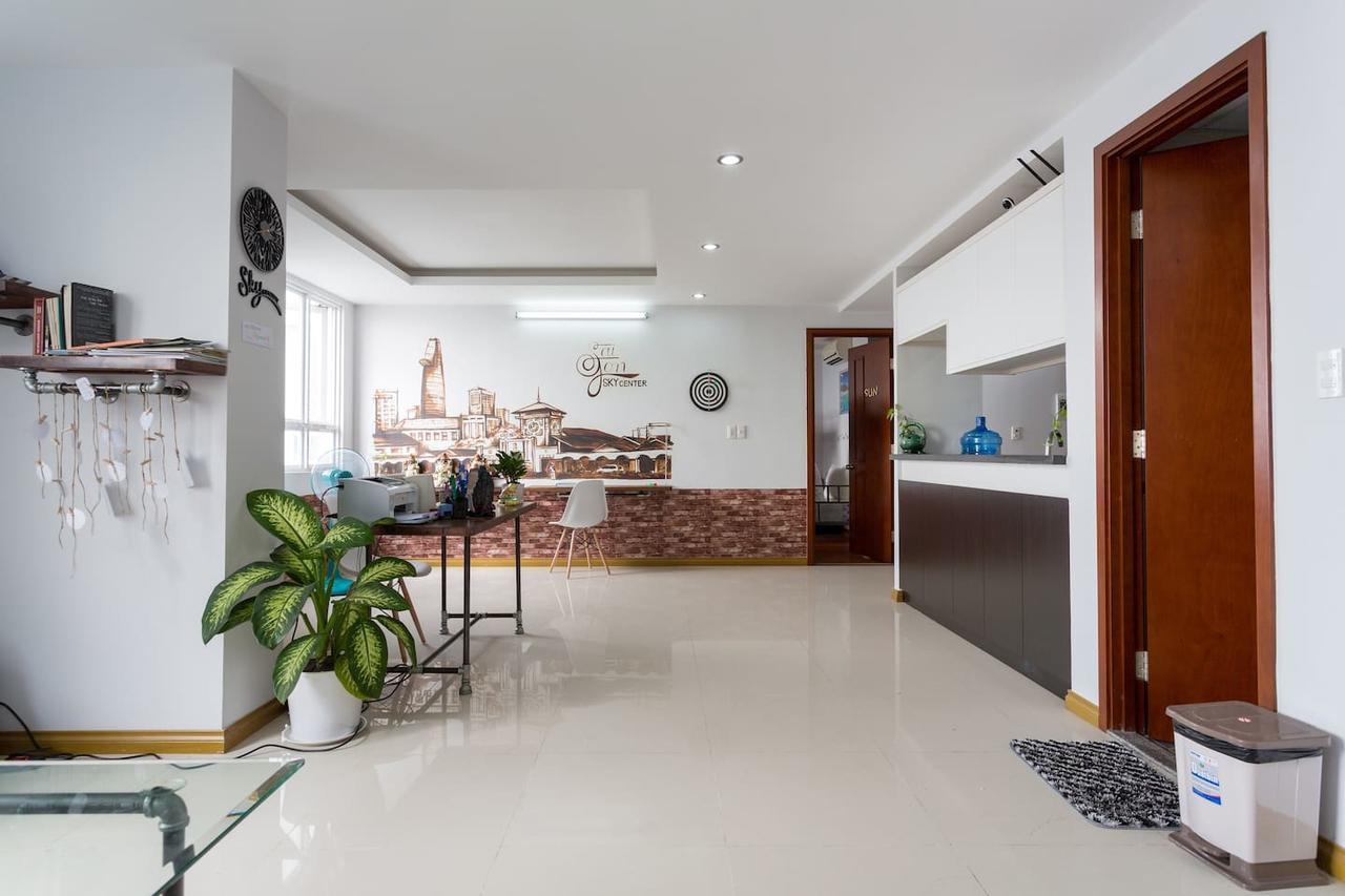 Sky Center Hostel Ho Şi Min Dış mekan fotoğraf